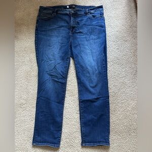 KUT Relaxed Fit Dark Blue Jeans